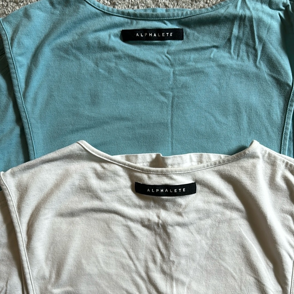 Alphalete scoop neck premium tank